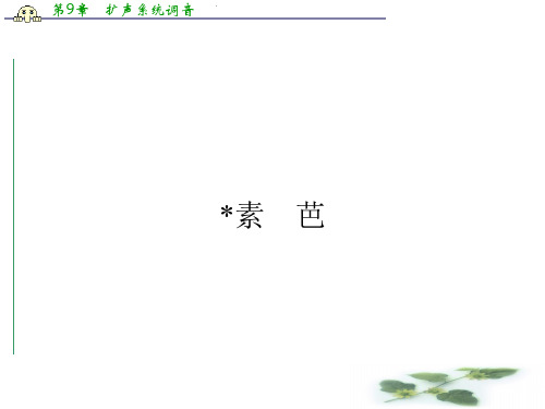 高中语文(人教选修之外国小说欣赏)配套课件 4.2 素 芭