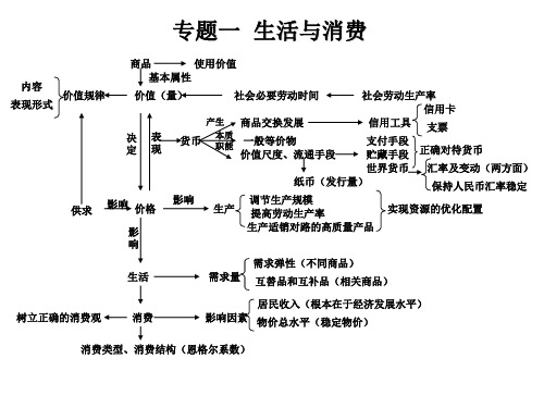 政治与经济框架图