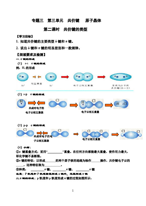 共价键的类型