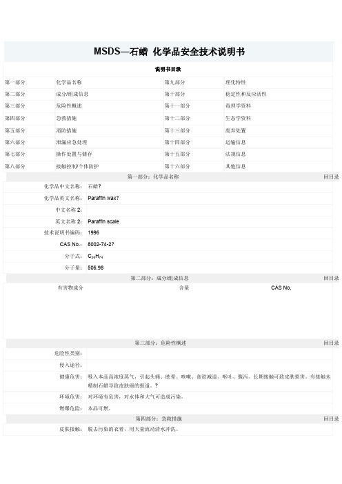 液体石蜡MSDS (2)