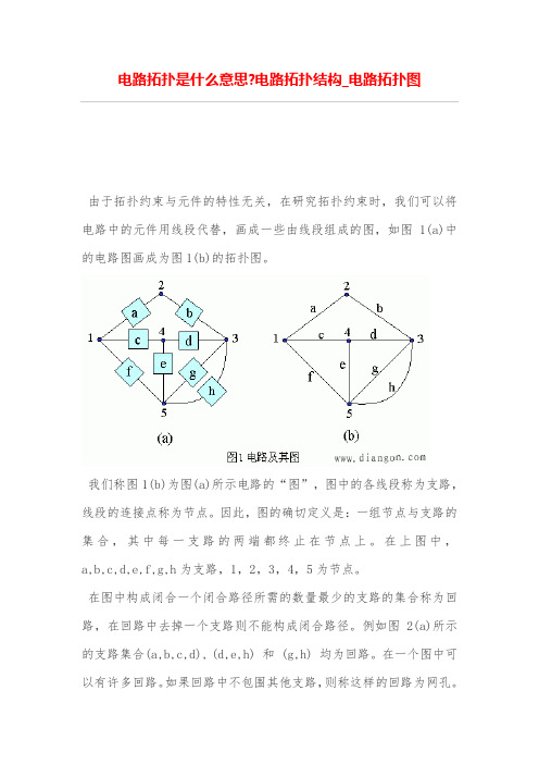 电路拓扑是什么意思-电路拓扑结构_电路拓扑图