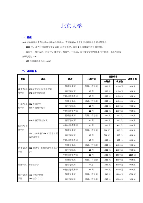 育明考研北京大学考研辅导班、考研真题、考研参考书、考研复试线