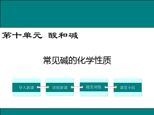 九年级化学下册教学课件-10.1 常见的酸和碱16-人教版