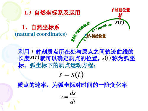 1.3 自然坐标系及运用