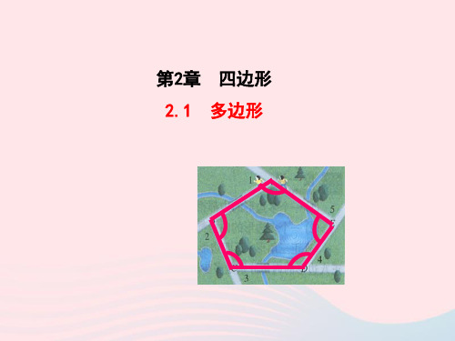 湘教版数学八年级下册第2章四边形2.1多边形教学课件