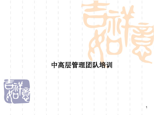 中高层管理团队培训教材.pptx