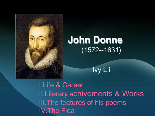 英国文学John Donne the flea