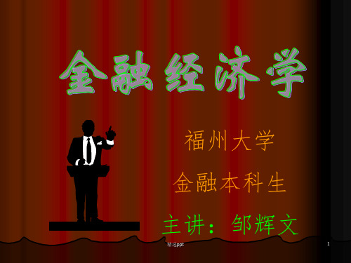金融经济学第九章-金融市场中的公司财务