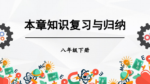 八年级物理下册教学课件《第七章知识复习与归纳》