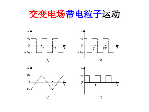 带电粒子在电场中的运动