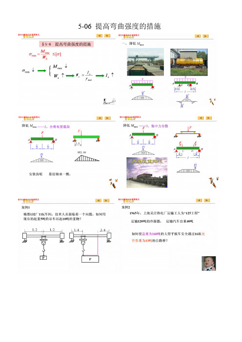 5-06 提高弯曲强度的措施