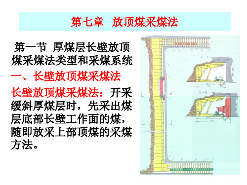 放顶煤采煤法