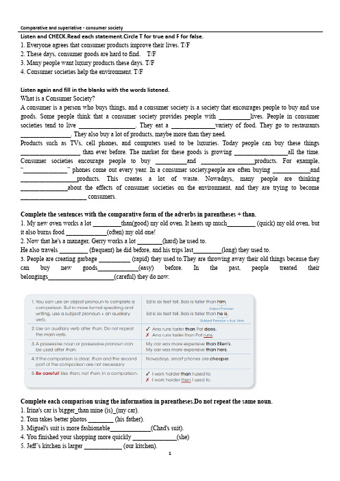 comparative and superlative Grammar Explorer 