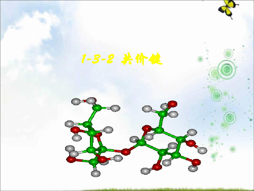 人教版高中化学必修二 1-3-2 共价键(课件)2 (共15张PPT)