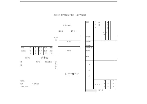 医院门诊平面图