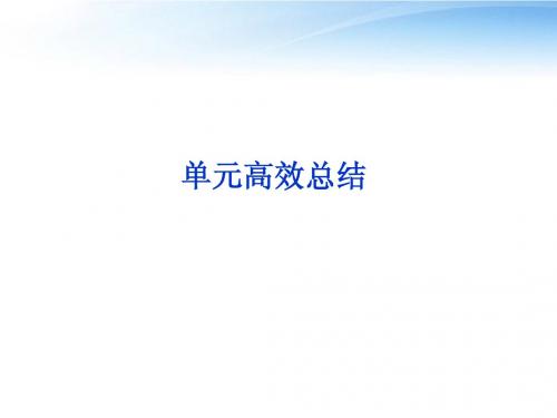 【优化方案】2012高考历史总复习 第17单元单元高效总结课件 大纲版