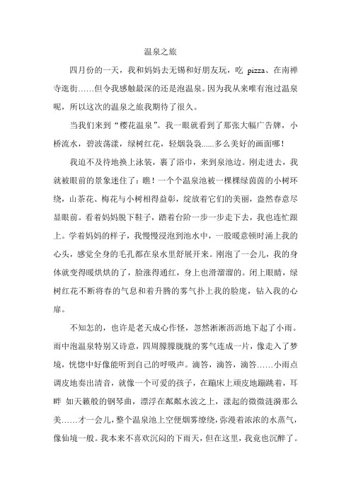 小学作文欣赏