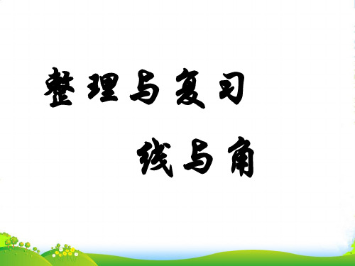 沪教版五年级下册数学课件6.5 总复习：图形与几何 (共16张PPT)