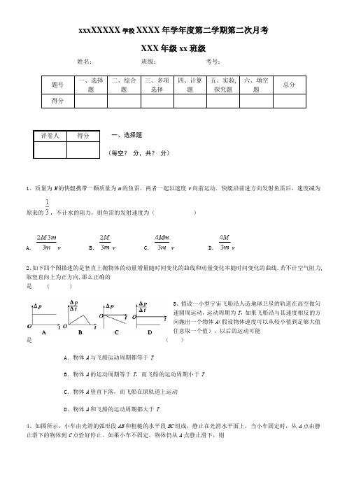 动量单元测试