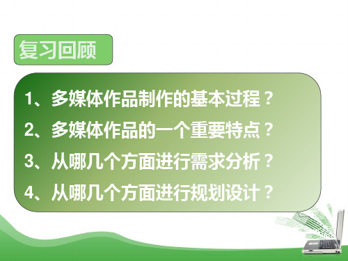 【燕鹏】3.3多媒体信息的加工与表达(2)