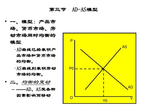 第三节 AD-AS模型