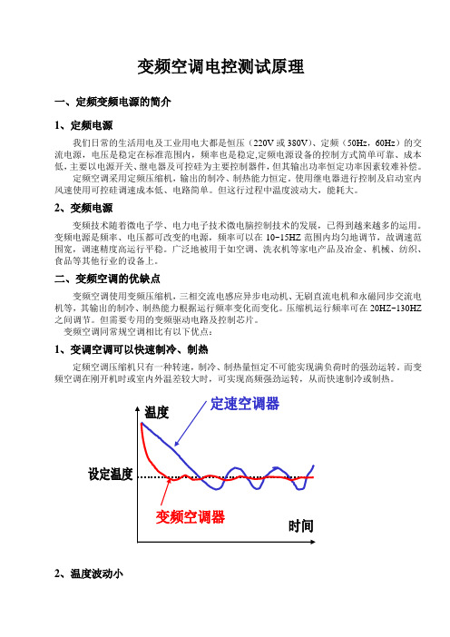 变频空调电控调测试原理