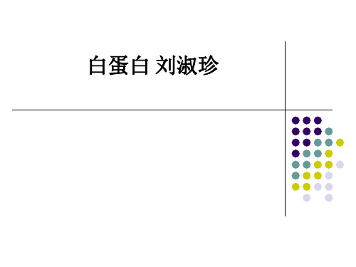 白蛋白ppt课件