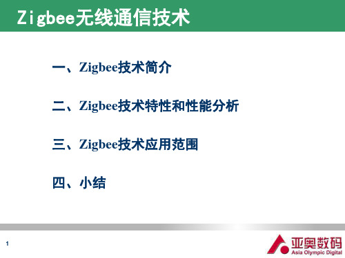 Zigbee无线通信技术详解