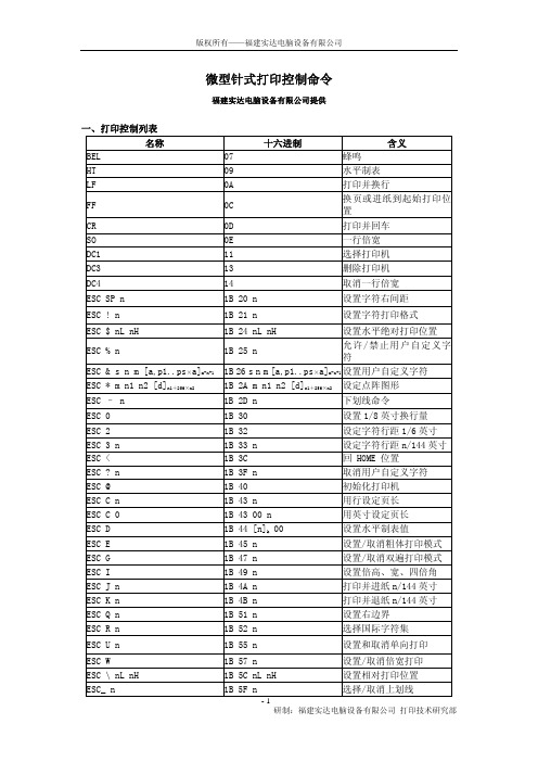 实达指令详细解释