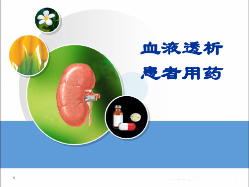 血液透析患者用药ppt课件