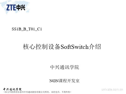 软交换控制设备SS1B介绍