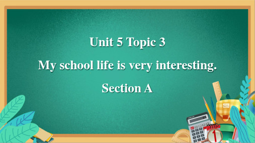  Unit 5 Topic 3 Section A(19页)仁爱版七年级下册英语课件