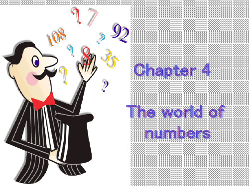 Chapter4《Theworldofnumbers》课件2(69页)(深圳牛津七年级上)