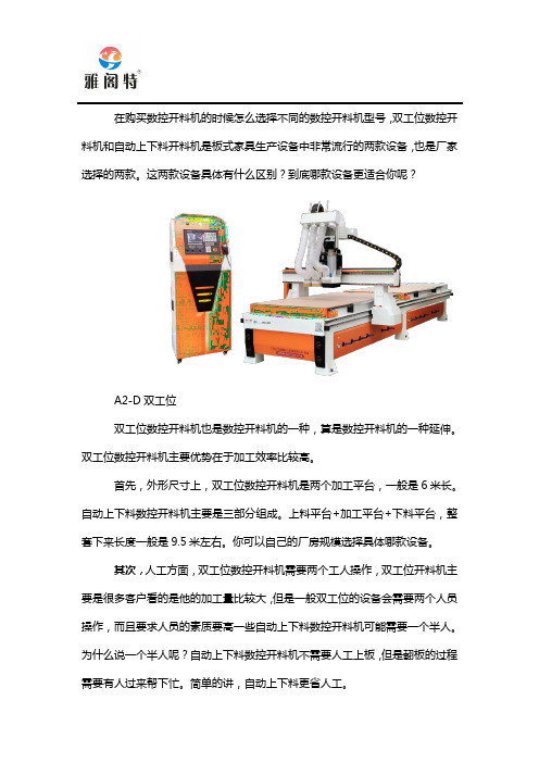 自动上下料数控开料机