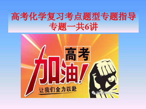 高考化学考点题型专题复习指导课件：专题1共6讲(300张PPT)