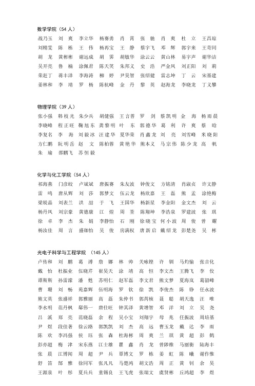 数学学院(54人) (3)