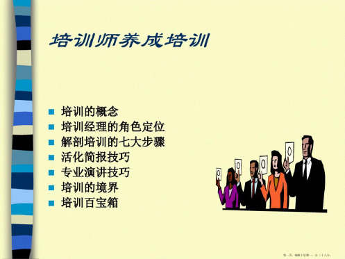 培训师养成教材.ppt