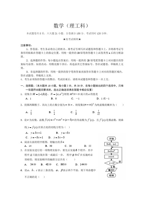 【首发】湖北省武汉市部分学校2013届高三12月联考数学理Word版含答案