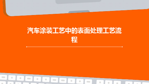 汽车涂装工艺中的表面处理工艺流程