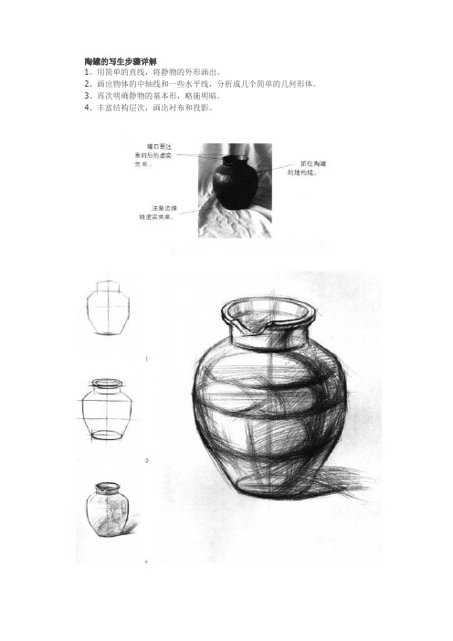 顶尖美术素描实例剖析写生步骤方法