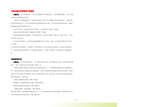 高考地理 易错点警示录 气候特征与气候类型判断不准素材 新人教版