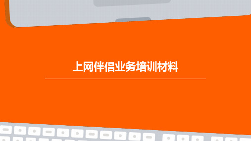 上网伴侣业务培训材料