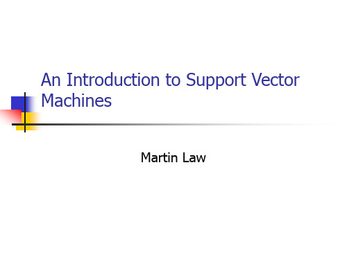 An Introduction to Support Vector Machines