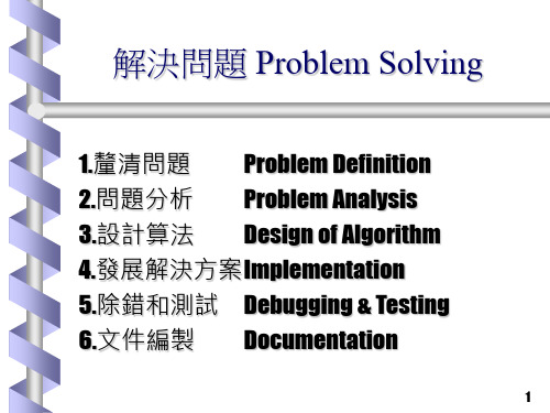 解决问题ProblemSolving学习资料