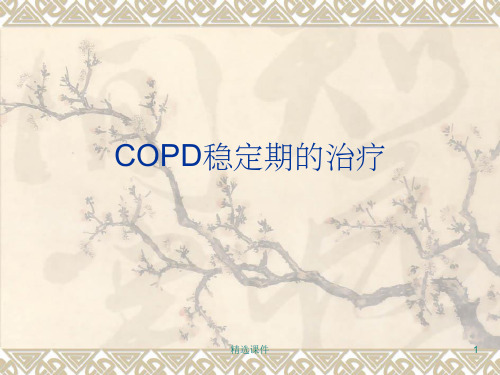 COPD稳定期的治疗