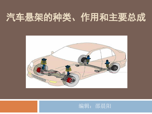 汽车悬架的种类