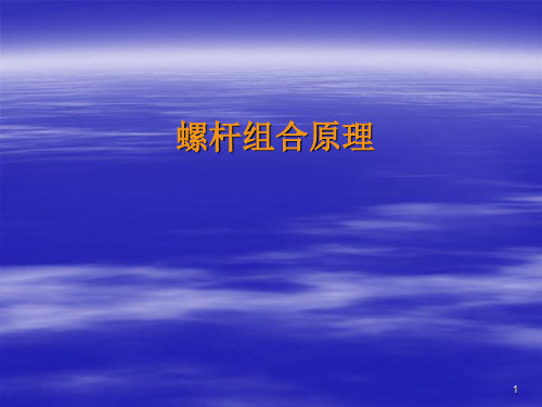 螺杆组合PPT精选文档