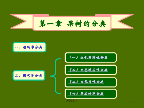 果树分类介绍[优质分析]