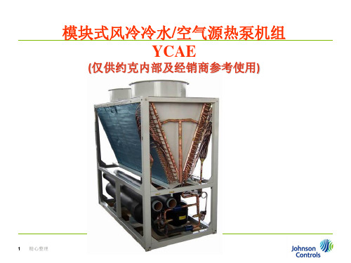 约克YCAE风冷冷水模块机组详细版.ppt