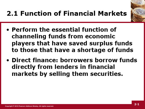 米什金货币金融学商学院版第2章ppt课件